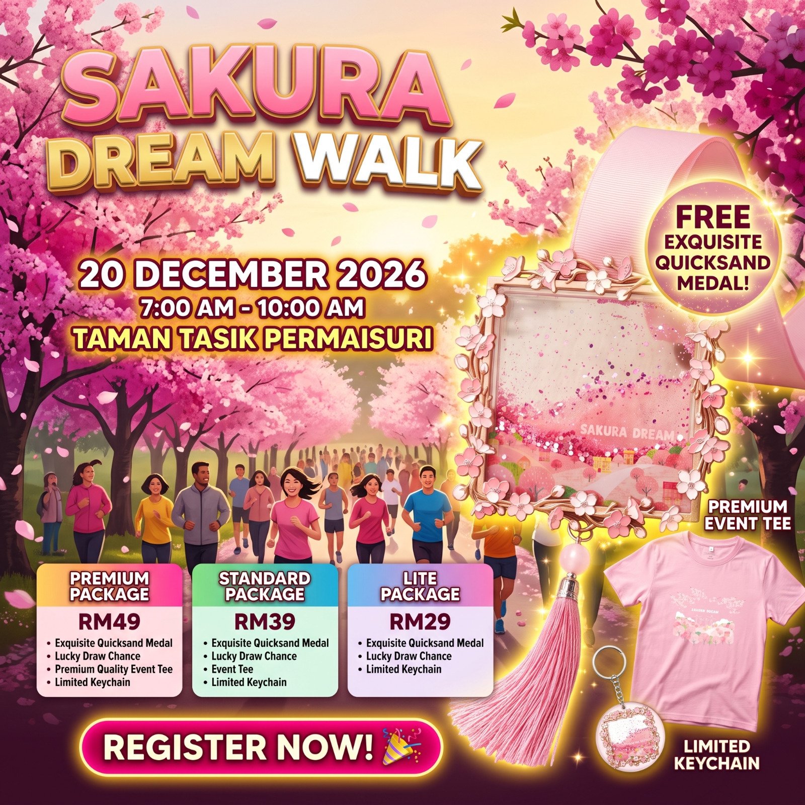 Sakura Dream Walk event artwork